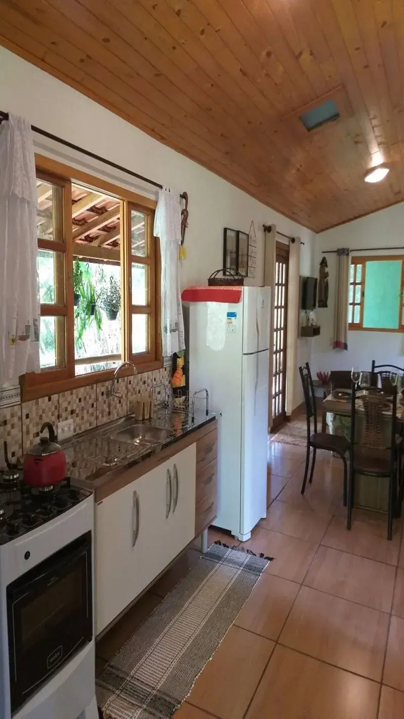Jardín y quincho de Casa con Vista al Mar