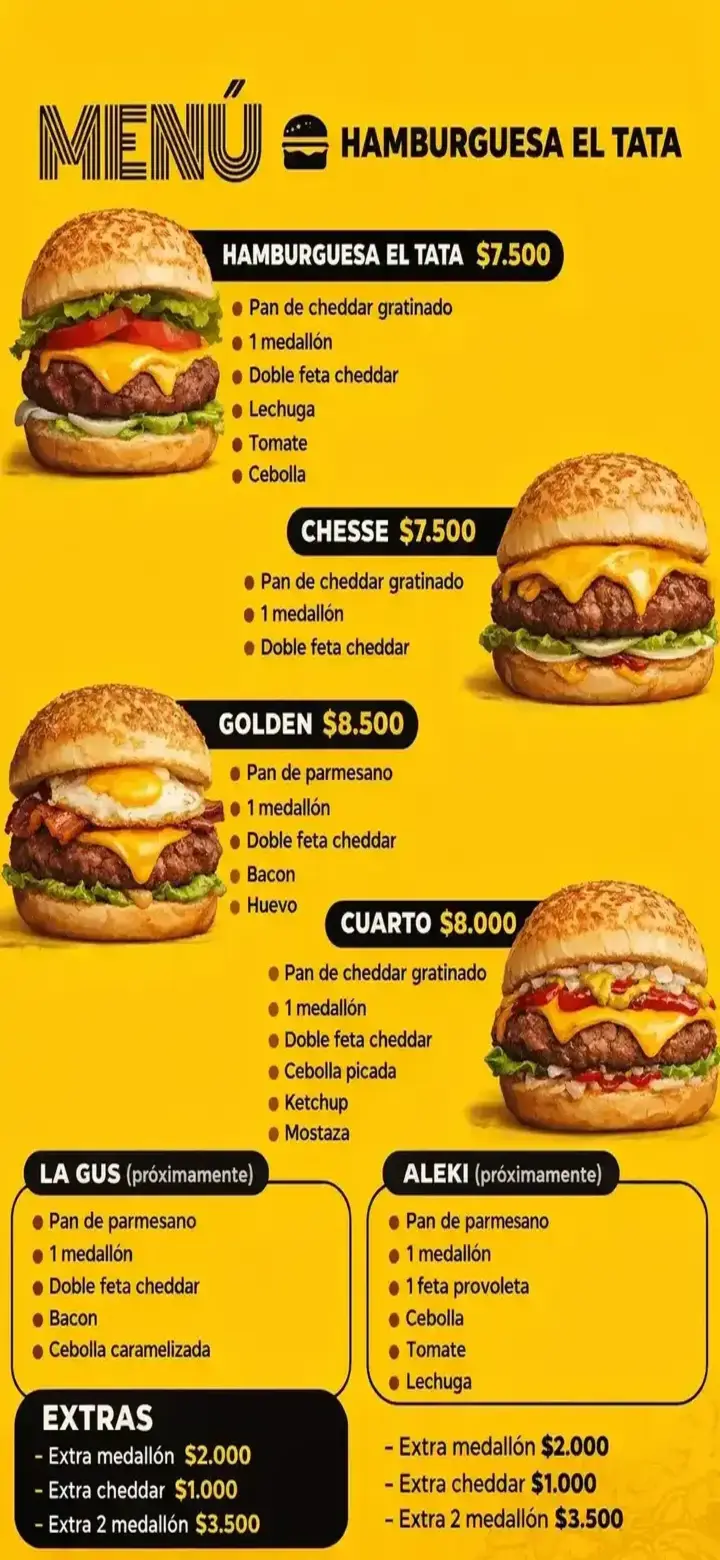 Parrilla de Hamburguesas Quintero